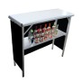 GoPong Portable High Top Party Bar,  Includes 3 Front Skirts and Carrying Case
