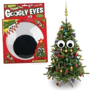 Giant Googly Eyes Tree Ornaments