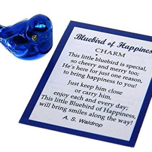 Ganz Bluebird of Happiness Pocket Charm with Story Card