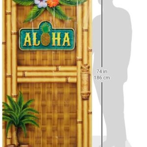 Aloha Door Cover 30in. x 5ft. 1/Pkg