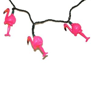 Pink Flamingo Party Lights - 7 ft String