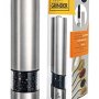 Salt and Pepper Electric Grinder - Spice Mill fine Adjustable Ceramic Blade with Stainless Steel