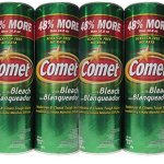 Comet Cleanser with Bleach - 25 Oz (Pack of 4)