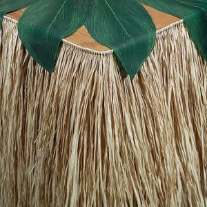 Raffia Table Skirting Party Table Decoration