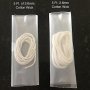 Firefly Brand - 5 Feet of 2.6mm Round Braided Cotton Replacement Wick for Oil Lamps and Candles.