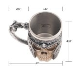 SMKF Stainless Steel Skull Coffee Mug For 3D Design