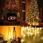 Cymas Outdoor String Lights 100 LED Solar Christmas Fairy lighting Decorative Light [33ft , 2 Packs]