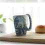 Homee Handmade Creative Art Coffee Mug Ceramic Milk Cups Ocean Style (Octopus)