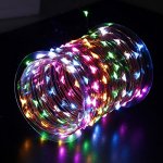 Innotree LED Fairy Lights, Waterproof String Lights USB Plug In for Bedroom Indoor Outdoor 33 Ft Copper Wire 100 LED Bulbs Multi Colored