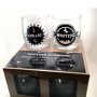 Whiskey Glasses, Gift Set of 4, 10oz Tumbler - Old Fashioned Rocks by Modspark