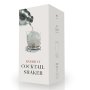 Premium SST 24 Oz. Cocktail Shaker Set / Free Jigger & Bonus 110 Cocktail Recipes (ebook) / Mix Any Drink To Perfection