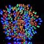 Dephen Solar LED String Lights, 39ft 100 LEDs 8 Modes Solar Waterproof Outdoor Fairy String Lights Christmas Lights for Garden Lawn Patio Party Christmas Tree Home Decoration(Multi-color)