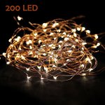 Extra Long 35ft 200led the Original Starry String Lights Copper Wire LED Warm White . Perfect for Parties, Bedrooms, or an Intimate Environment Anywhere in the Home.