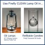 Firefly Candle and Lamp Oil - 32 oz - Smokeless & Odorless - Simply Pure - Ultra Clean Burning - Liquid Paraffin - Highest Purity Available