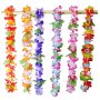 Joyin Toy 36 Counts Tropical Hawaiian Luau Flower Lei Party Favors (3 Dozen)